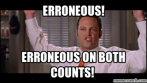 erroneous
